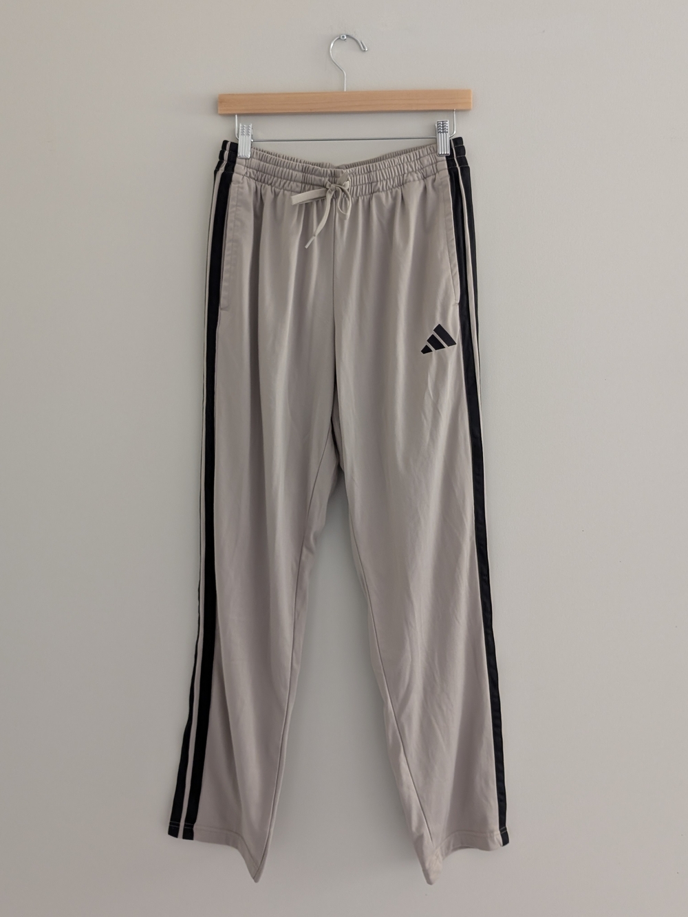 Adidas Men’s Track Pants with Black Stripes